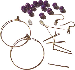 Hoop Earrings Materials